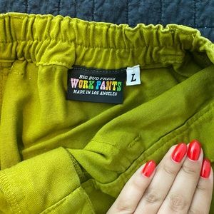 Big Bud Press Work Pant- Olive Green 🫒 🌞